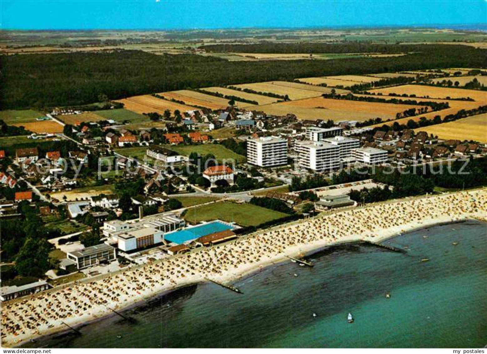 Kellenhusen Ostseebad Fliegeraufnahme