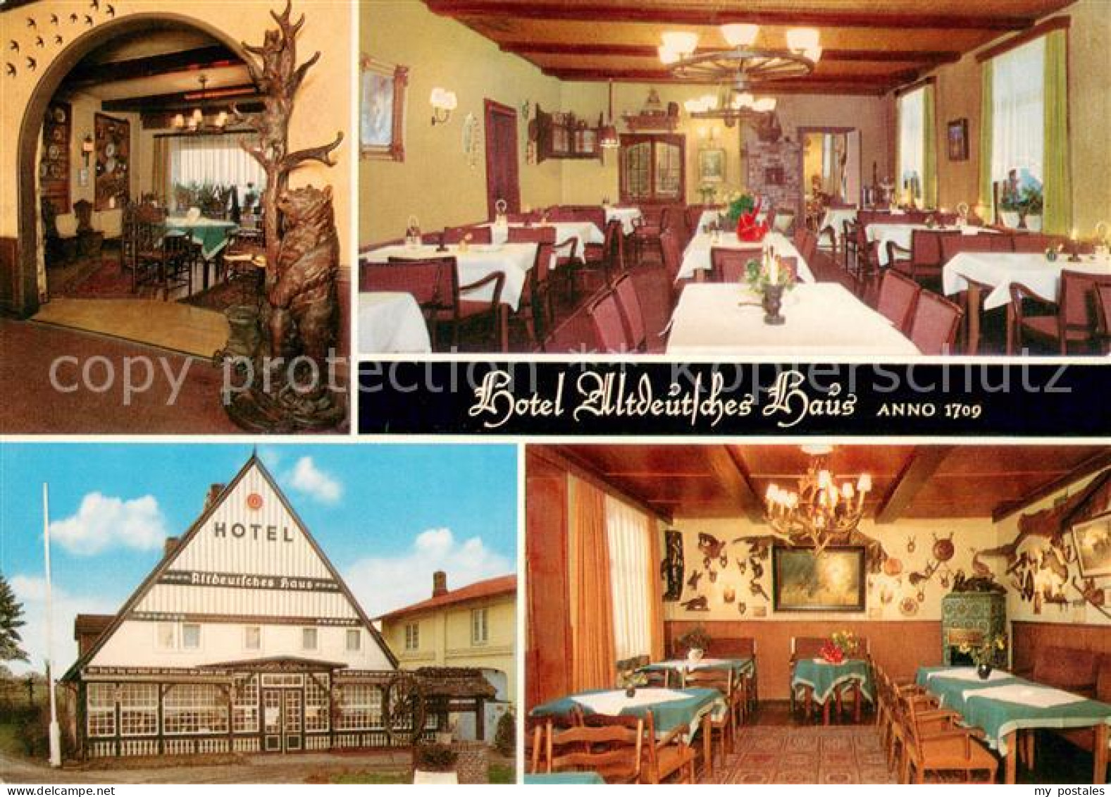 Kellinghusen Hotel Altdeutsches Haus Speisesaal Gaststube