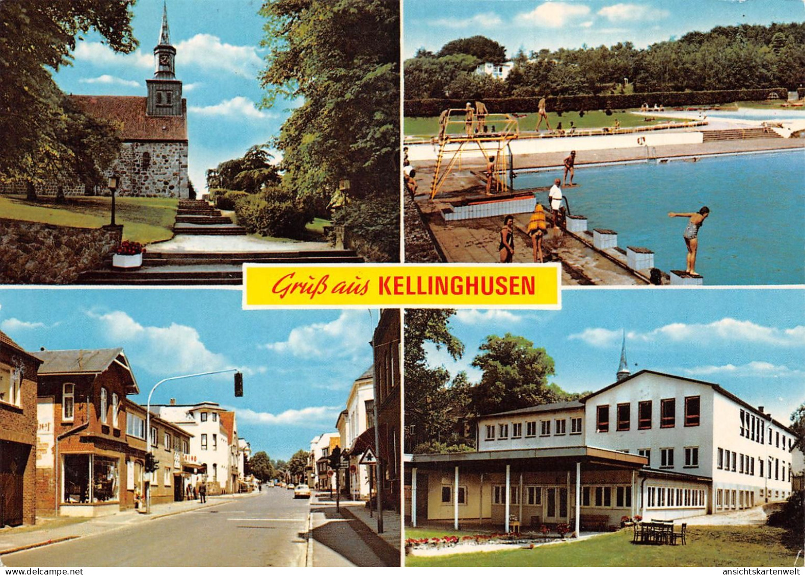 Kellinghusen Mehrbildkarte gl1979 #175.265