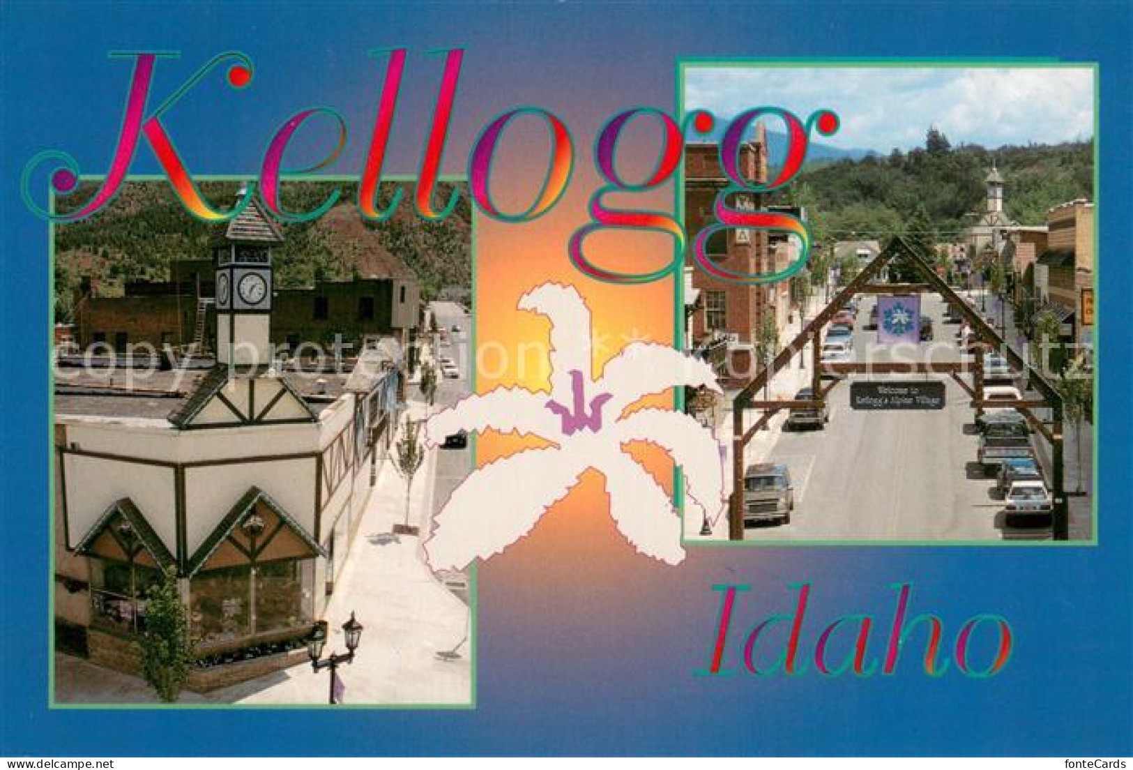 Kellogg Idaho Bavarian theme village