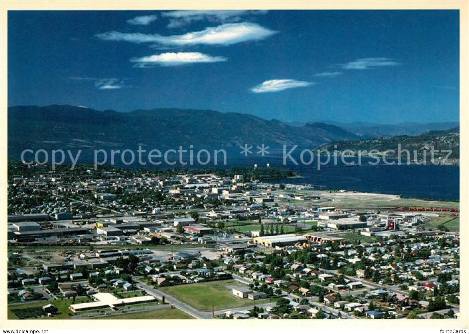 Kelowna Aerial view