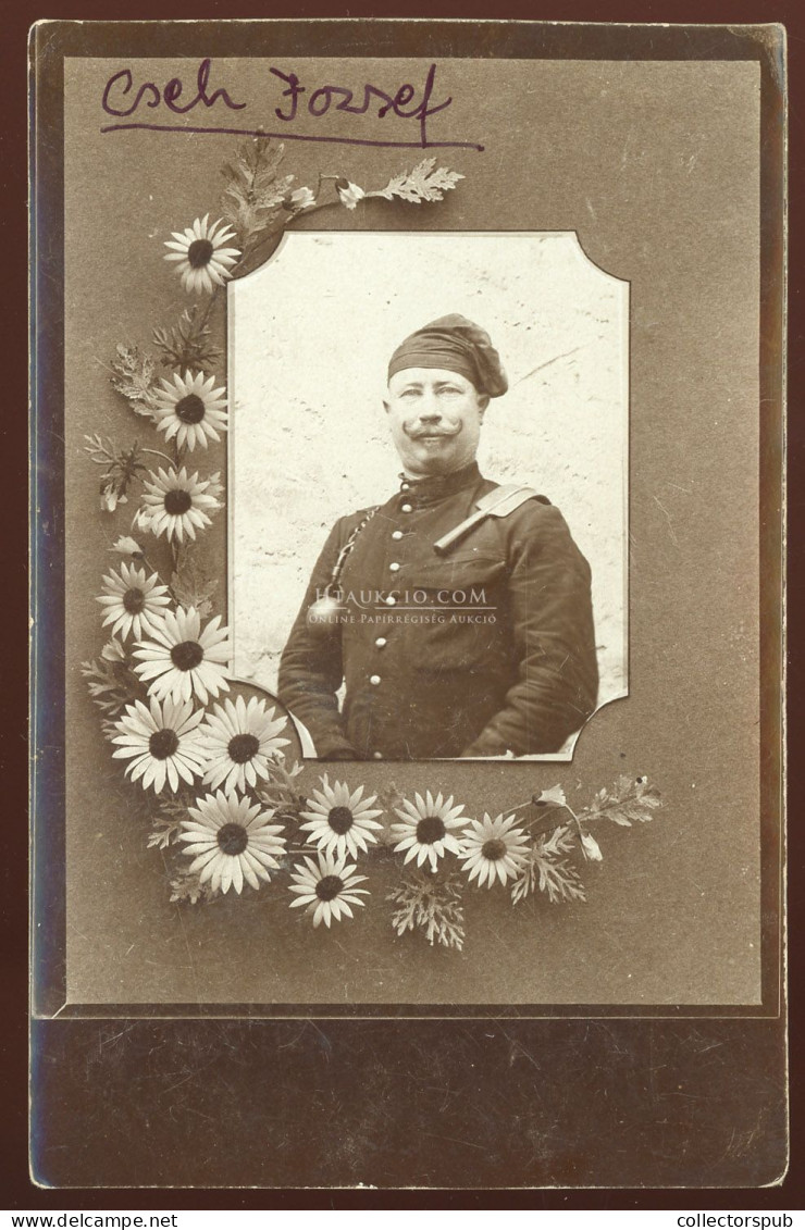Kéményseprő, fotós képeslap, Budapest 1914.