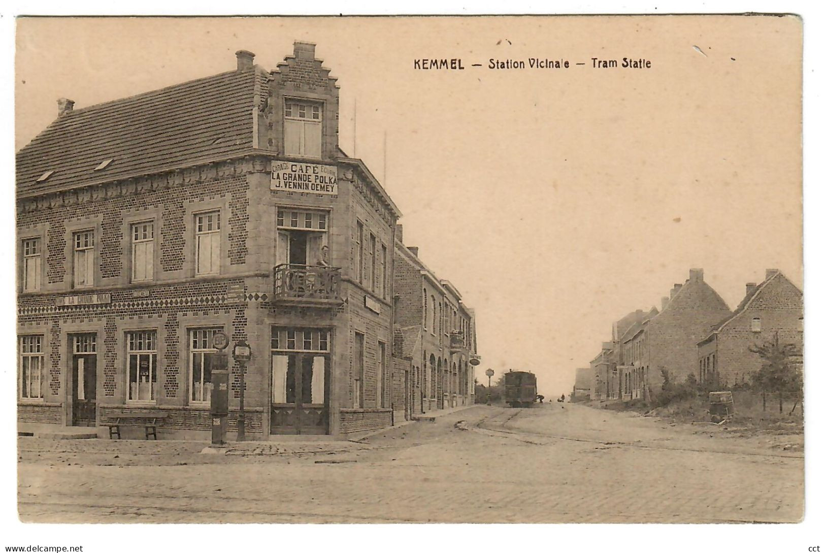 Kemmel  Heuvelland  Station Vicinale - Tram Statie  TRAM VICINAL