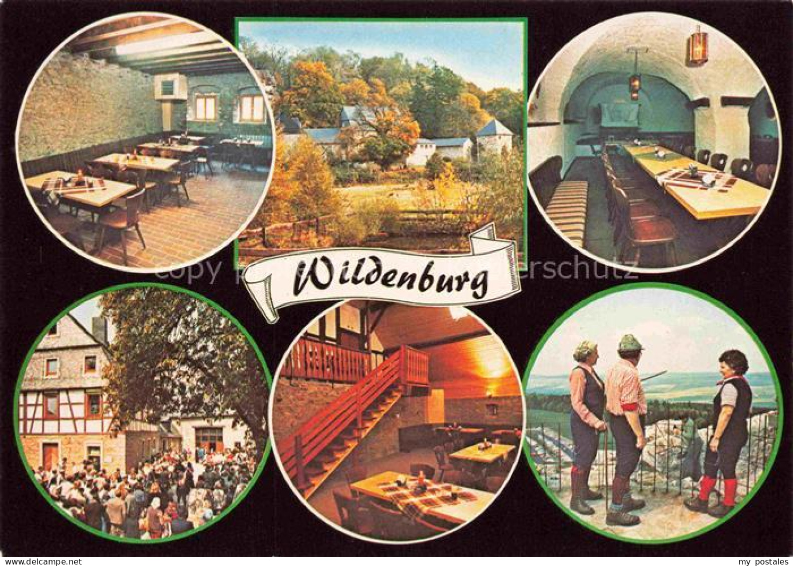 Kempfeld Nahe Birkenfeld Rheinland-Pfalz Wildenburg Gaststaette Burganlage Speis