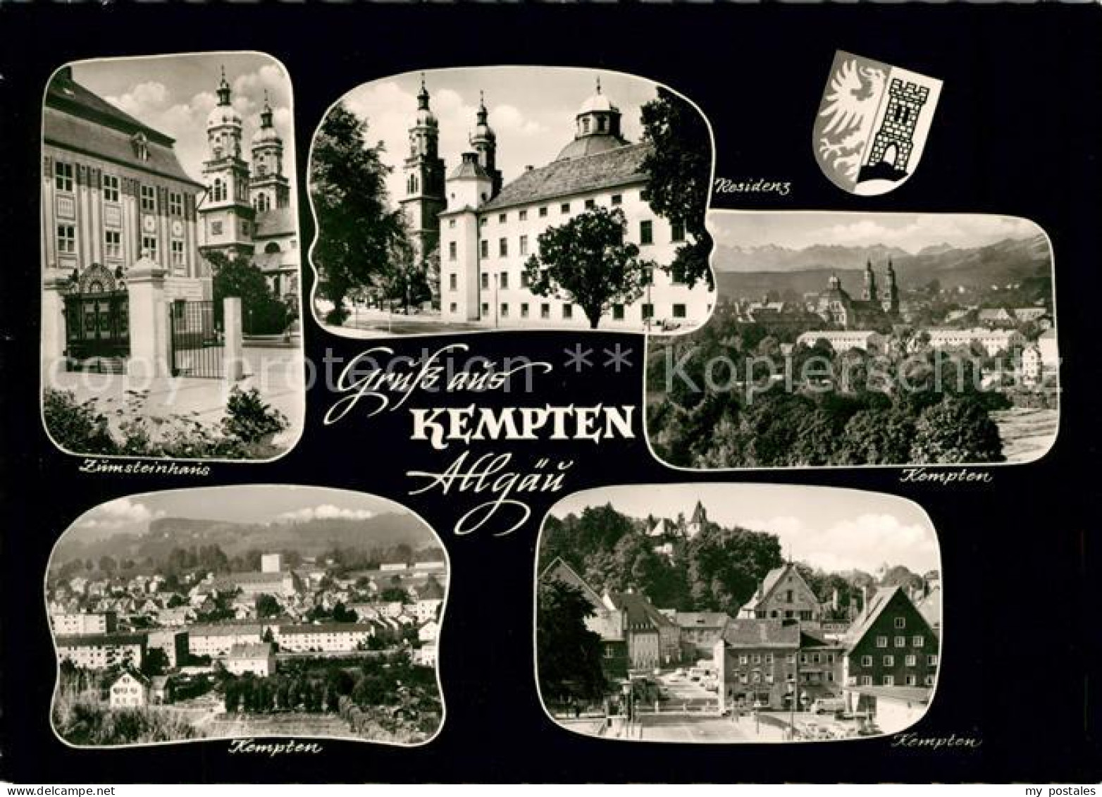 Kempten Allgaeu Zumsteinhaus Residenz Kempten Panorama