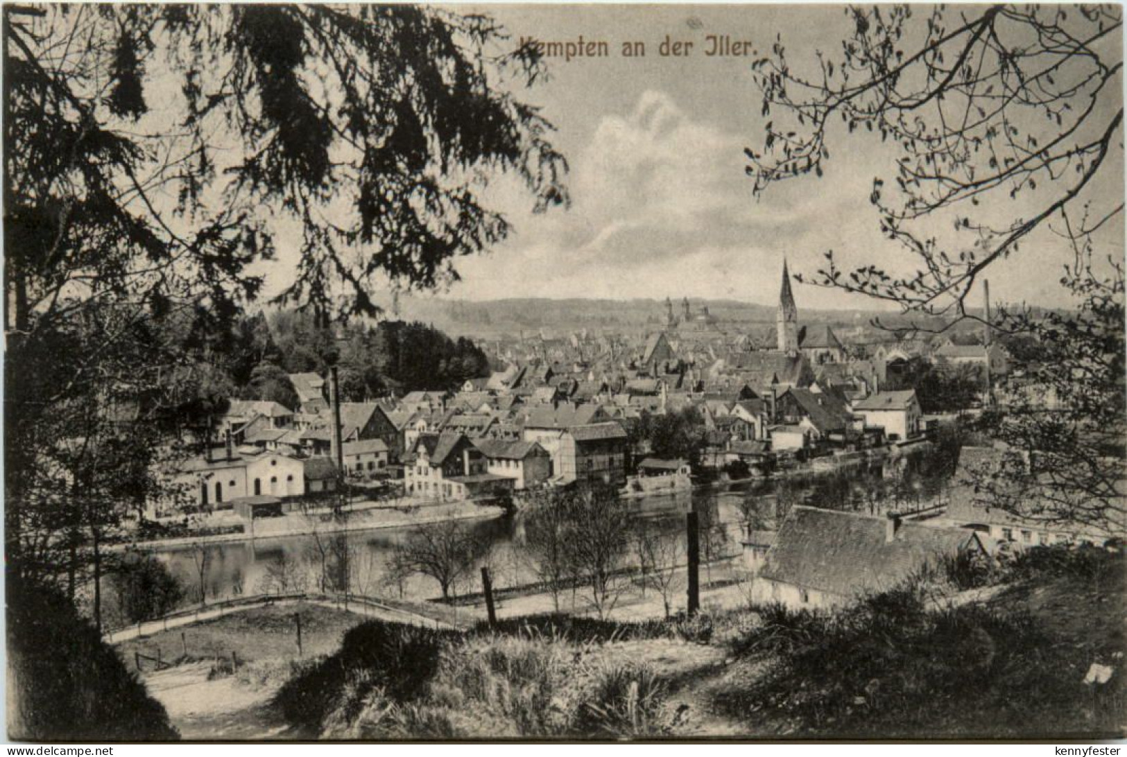 Kempten an der Iller - Feldpost Res. Lazarett Kempten