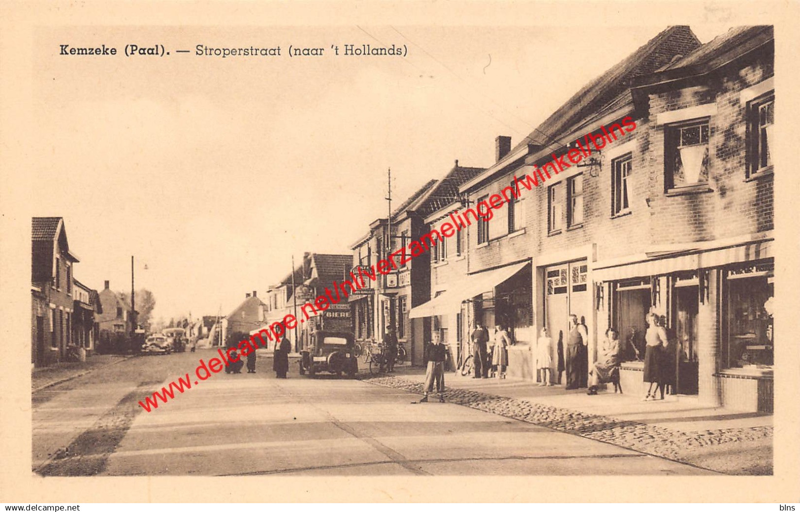 Kemzeke - Stroperstraat naar 't Hollands - Stekene