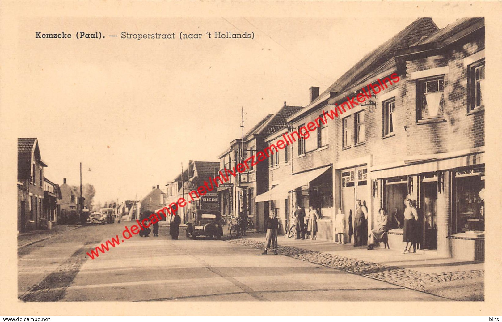 Kemzeke - Stroperstraat naar 't Hollands - Stekene