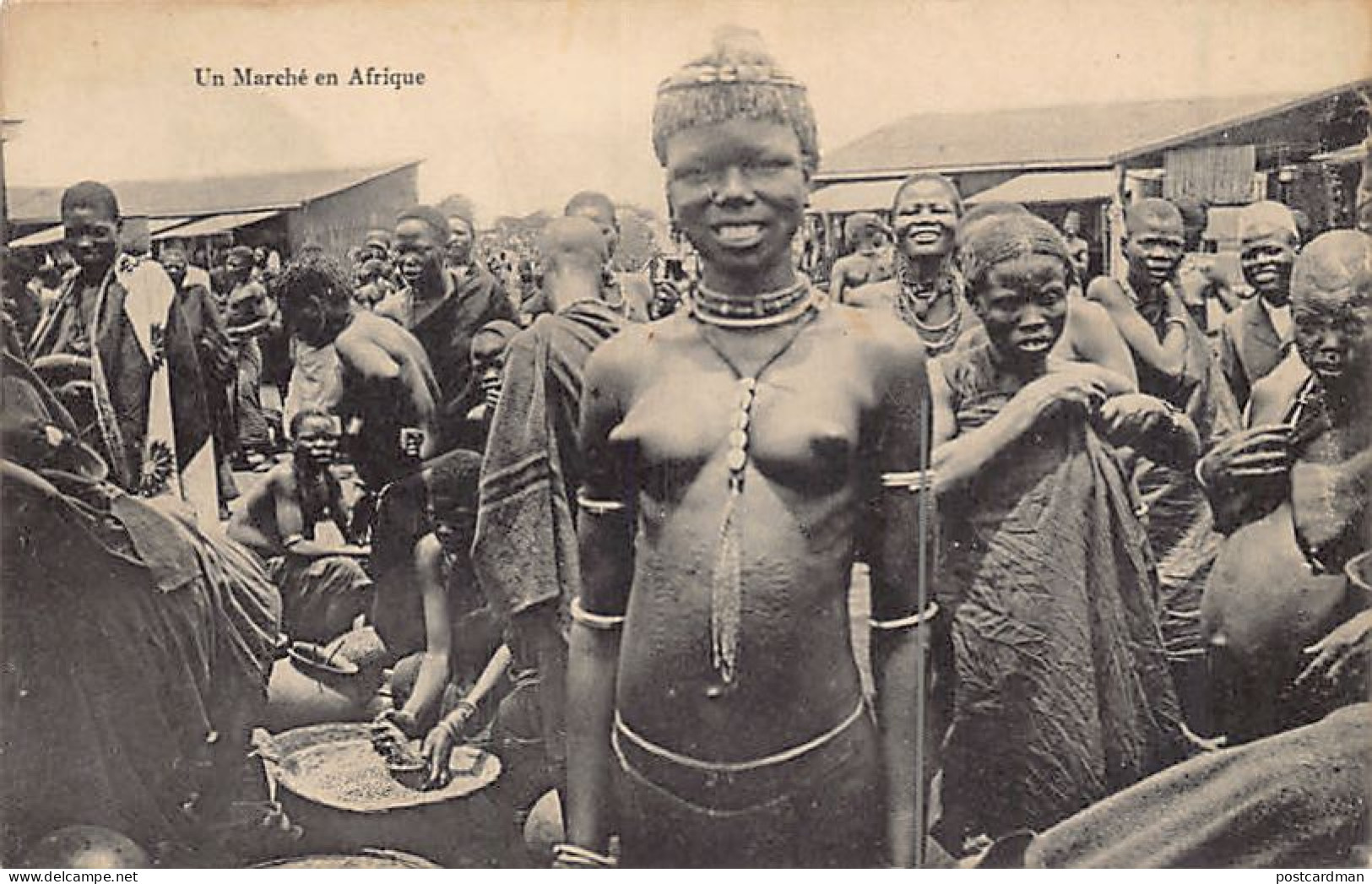 Kenya - A market - Publ. unknown