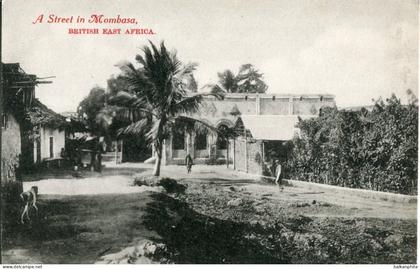 Kenya BEA Street in Mombasa