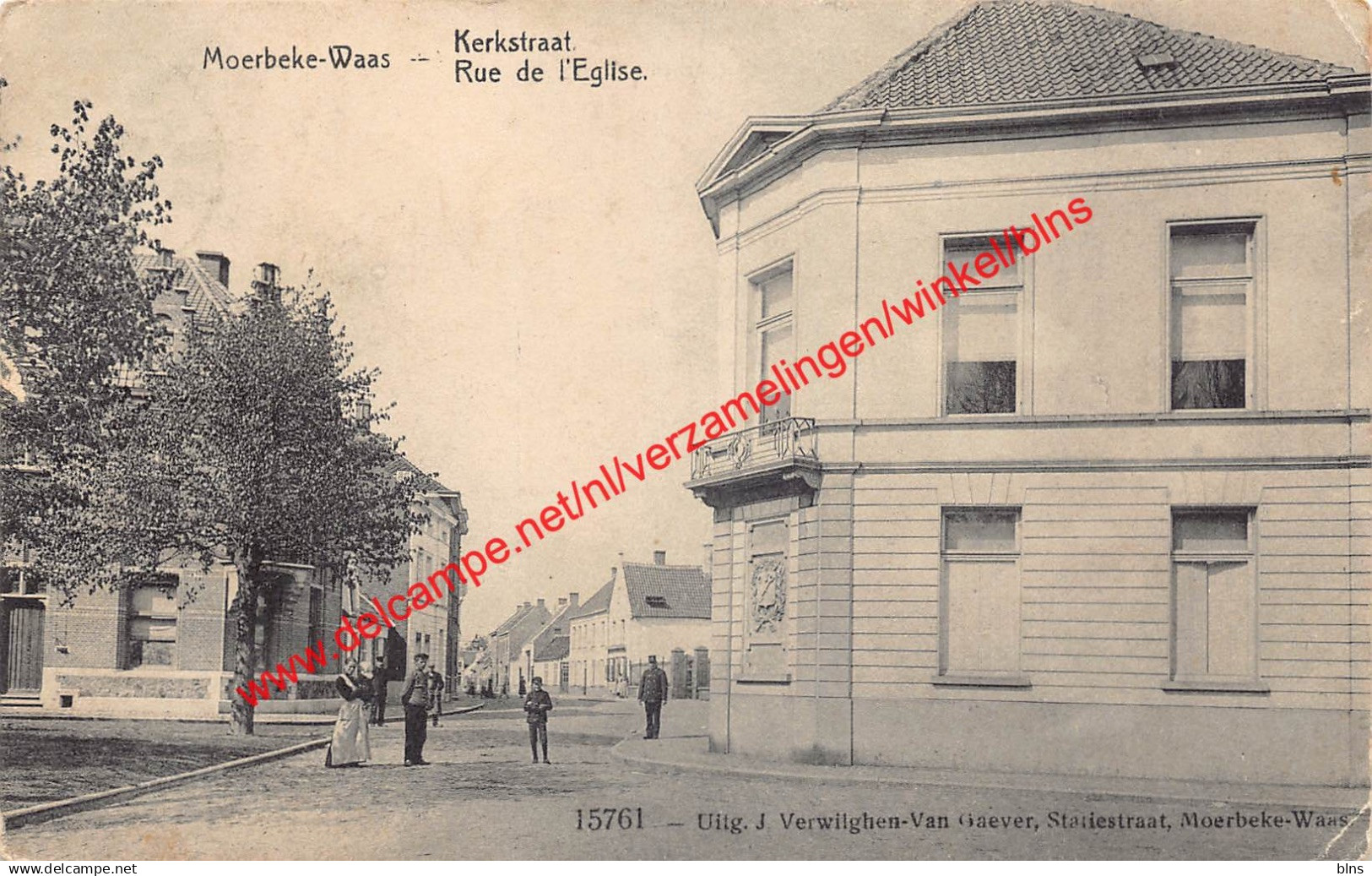 Kerkstraat - Rue de l'Eglise - Moerbeke-Waas