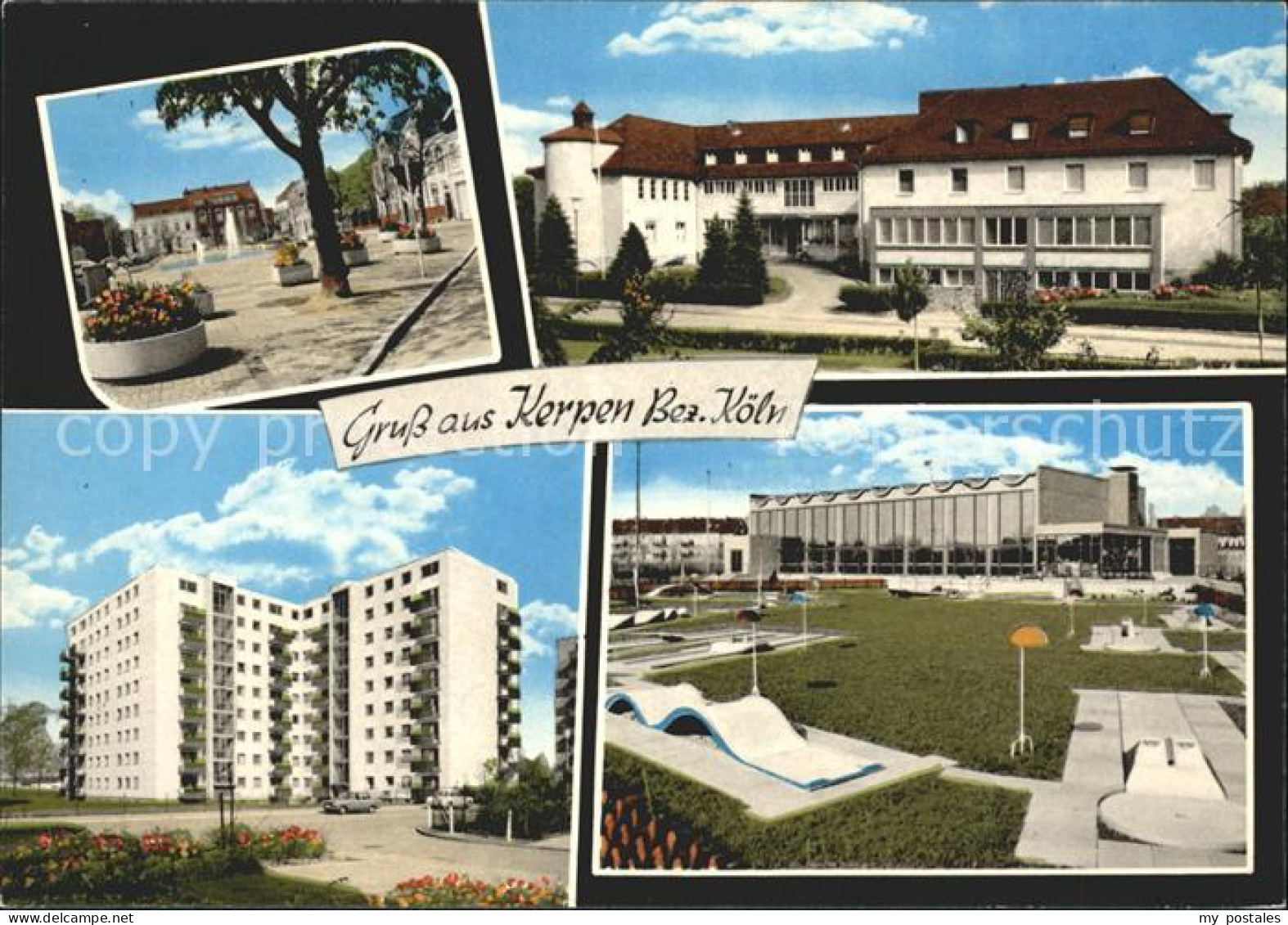 Kerpen Rheinland Minigolf Hochhaus Buerobedarf Engelbrecht