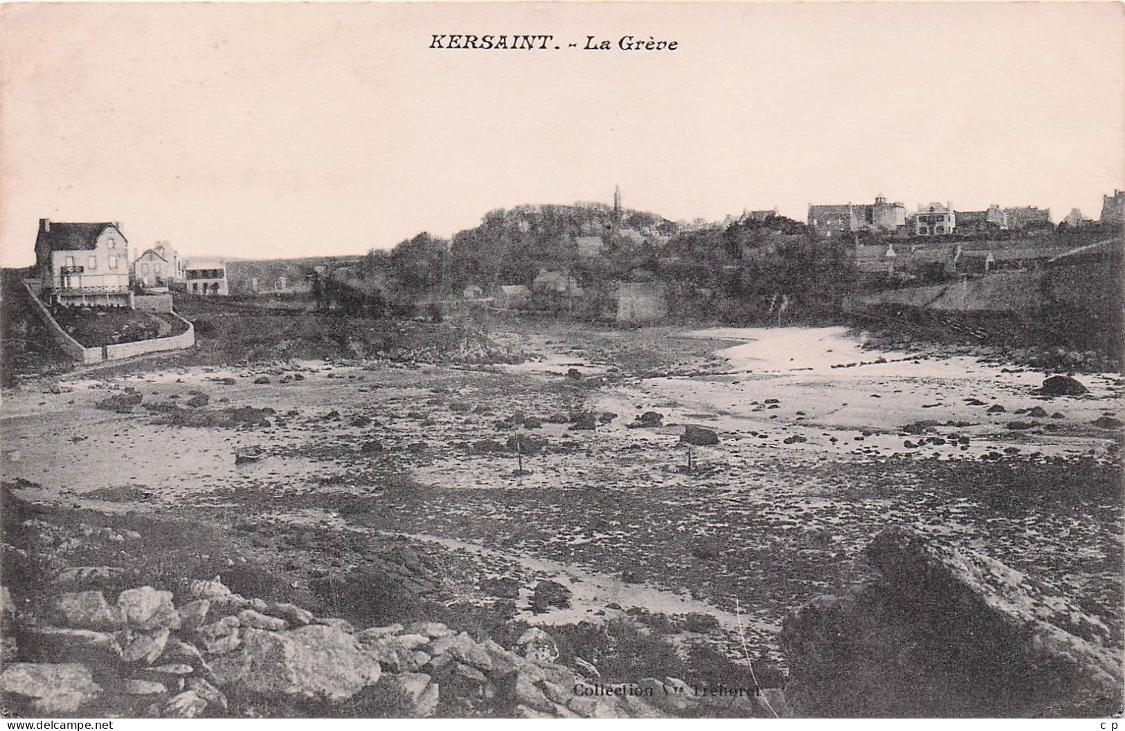 Kersaint -  La Greve  - CPA °J