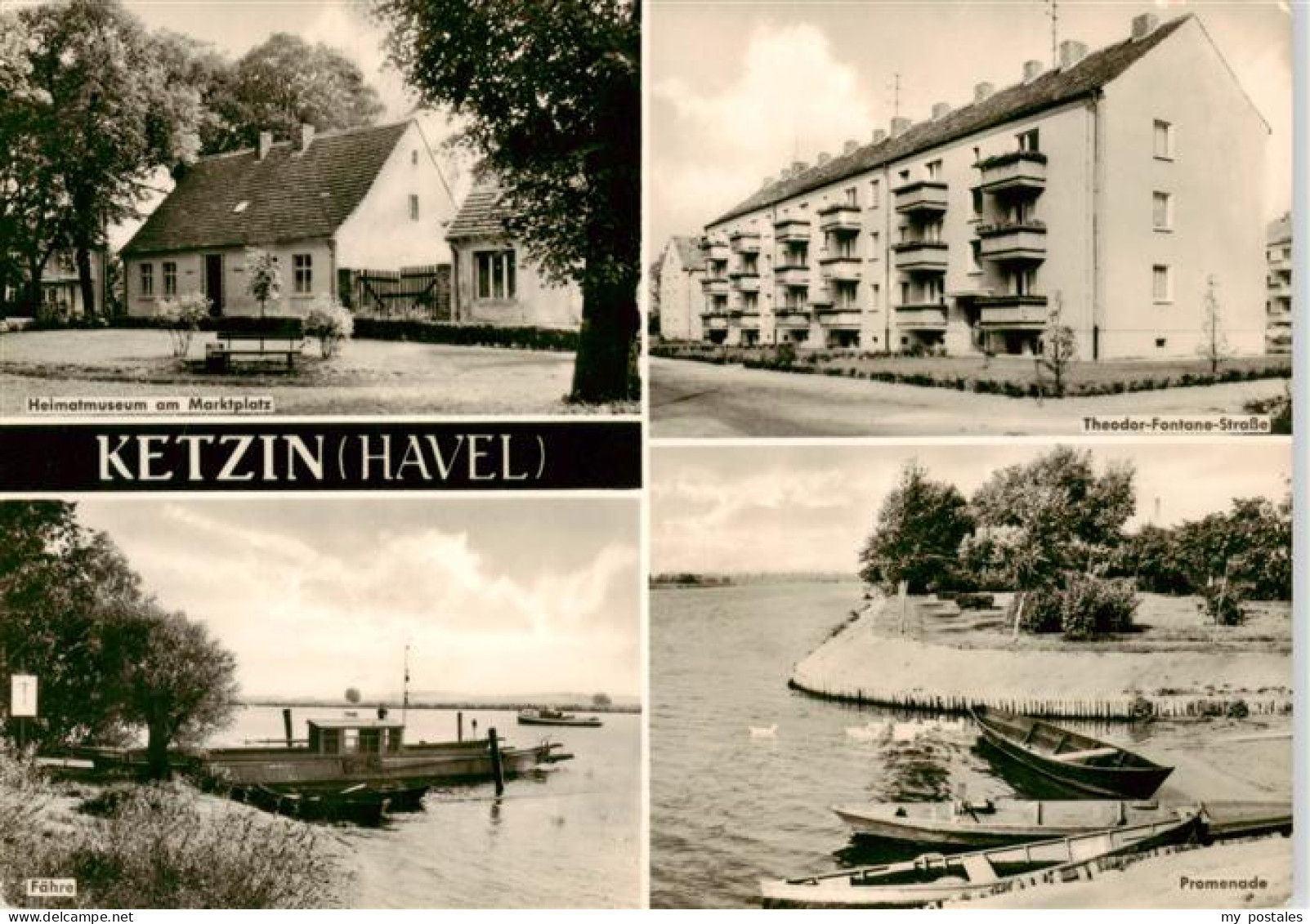 Ketzin Heimatmuseum am Marktplatz Theodor Fontane Strasse Faehre Promenade