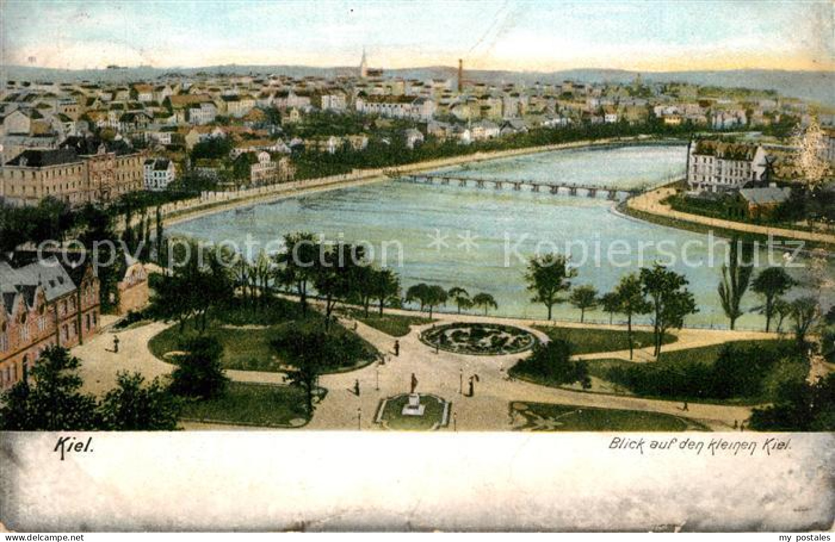KIEL  CITY Panorama kleiner Kiel