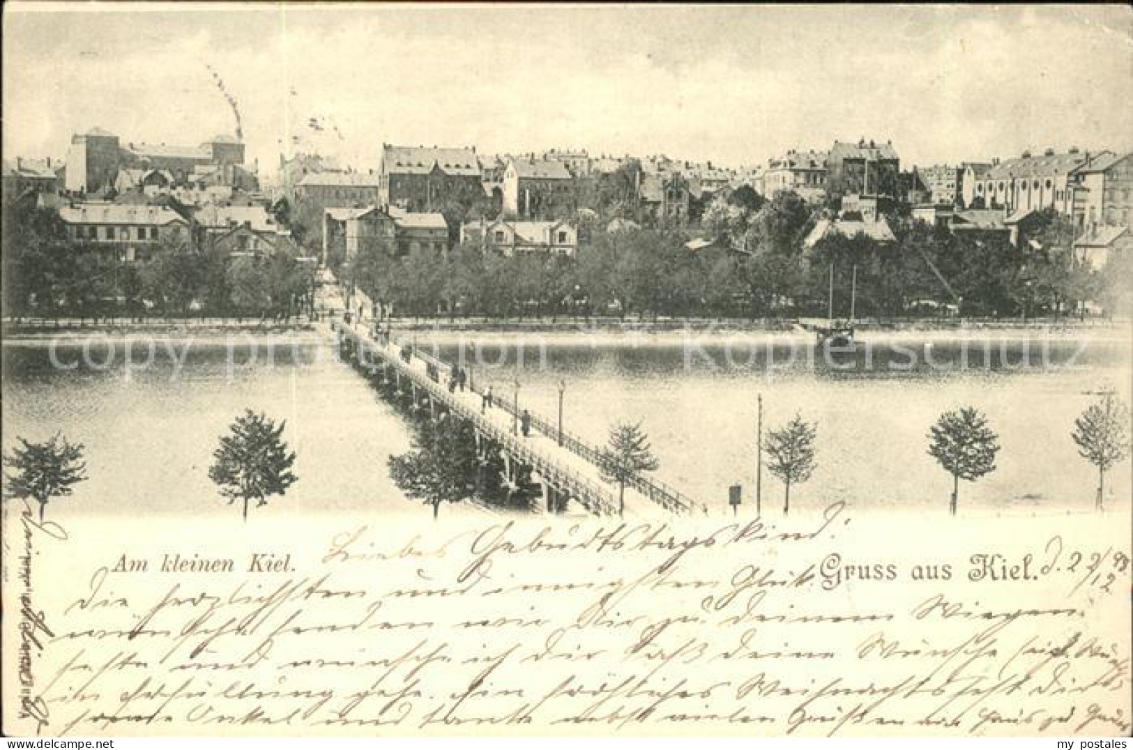 KIEL  CITY Partie am kleinen Kiel