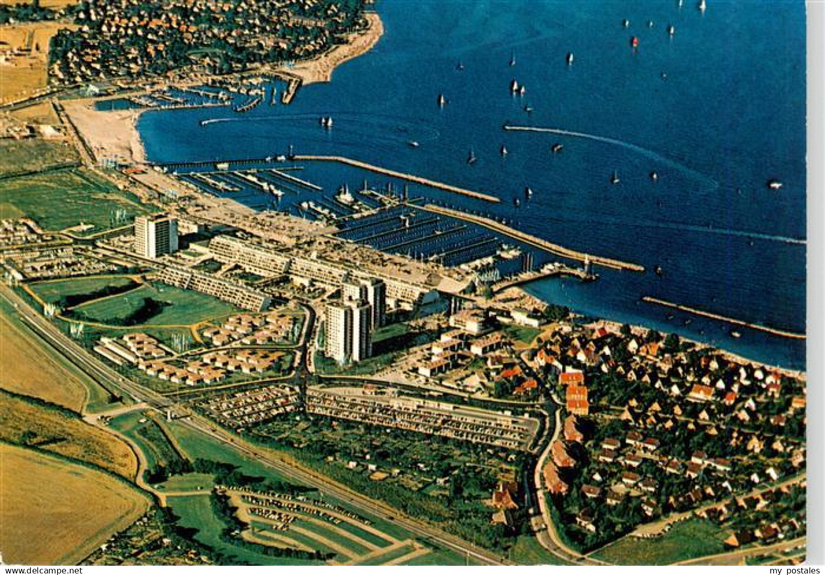 Kiel Olympiazentrum Kiel Schilksee Fliegeraufnahme