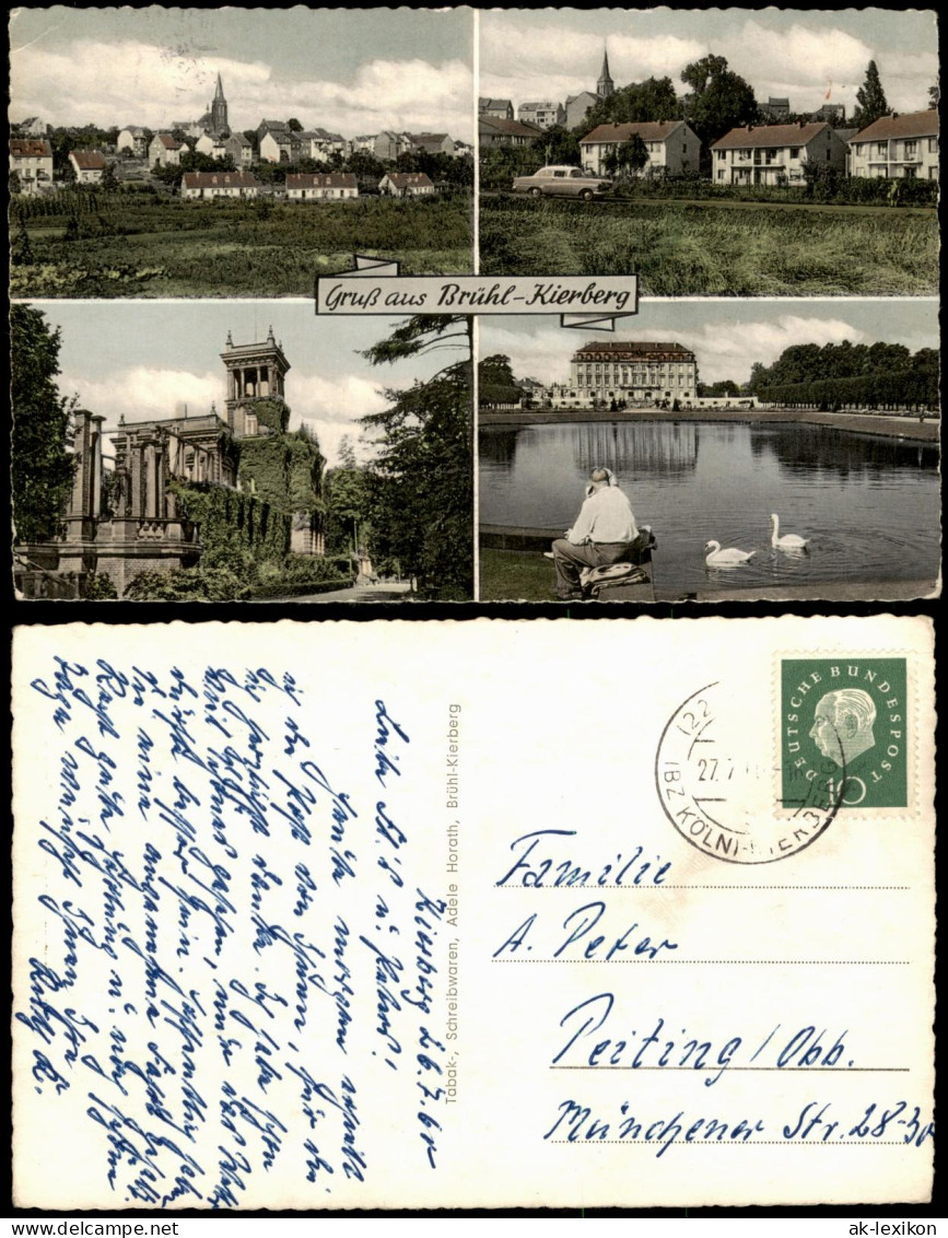 Kierberg-Brühl Gruß aus Brühl-Kierberg (MB Ortsansichten) 1960