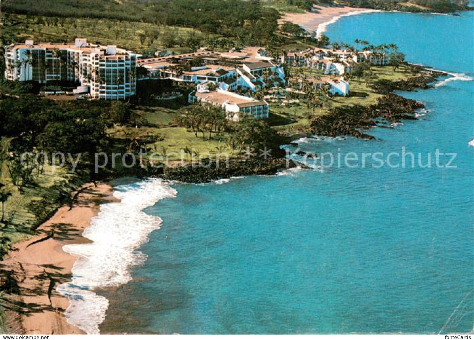 Kihei Hotel Inter Continental Maui Fliegeraufnahme