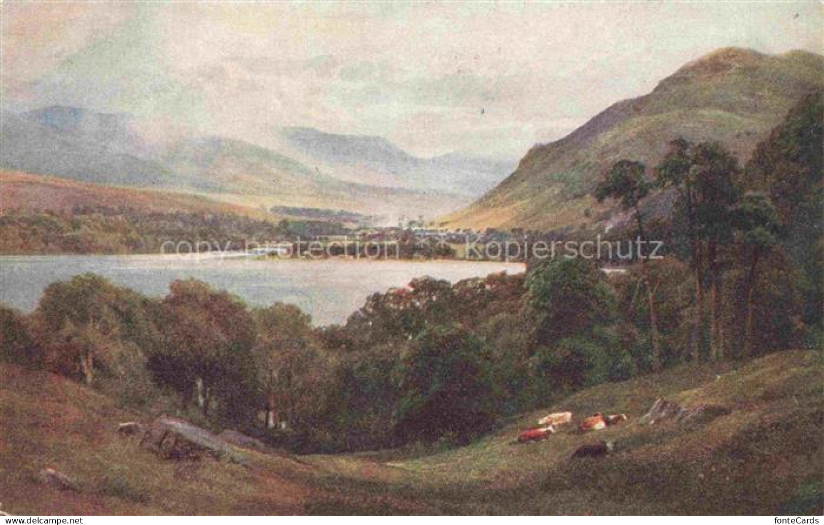 Killin Stirling Perthshire UK Head of Loch Tay Perthshire