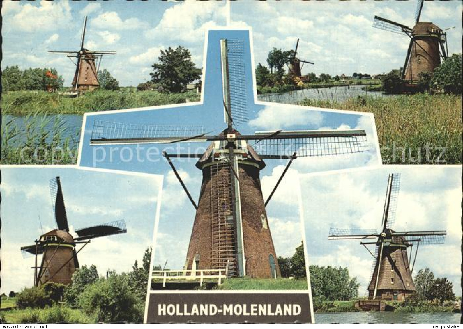 Kinderdijk Hollaendische Muehlen