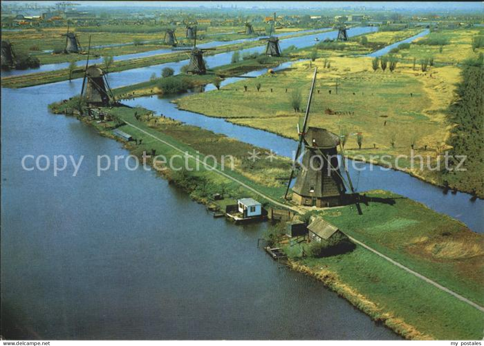 Kinderdijk Windmuehle