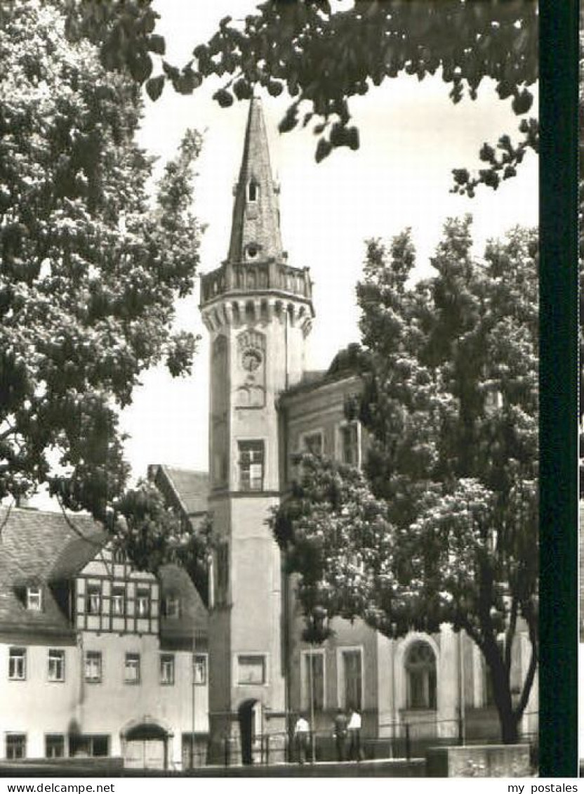 Kirchberg Jagst Kirchberg Rathaus ungelaufen ca. 1965