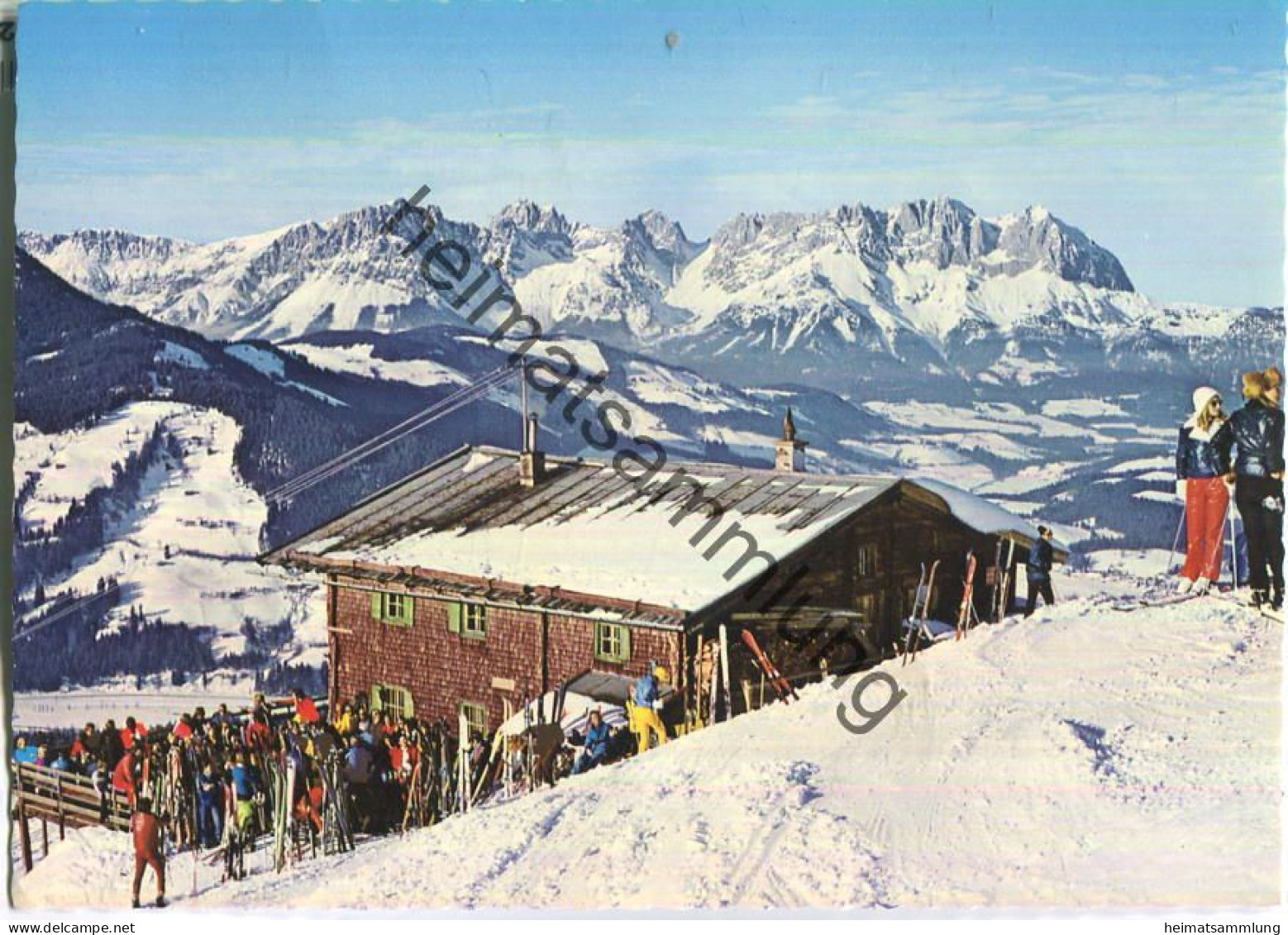 Kirchberg - Skihütte Fleckalm - Sebastian Hochkogler - Verlag Foto Max Inh. Max Erler Kirchberg Tirol