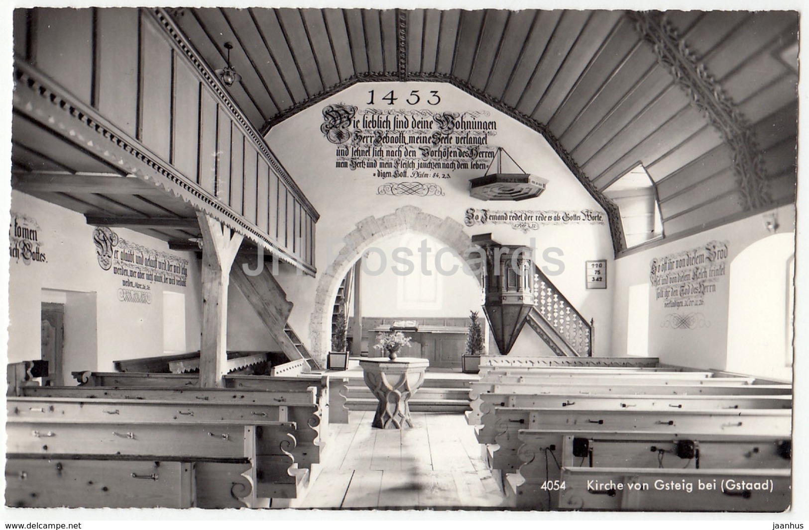 Kirche von Gsteig bei Gstaad - church - 4054 - Switzerland - 1964 - used