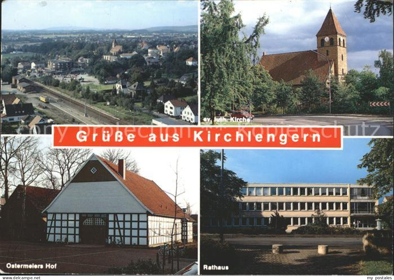 Kirchlengern Kirche Rathaus Ostermeiers Hof
