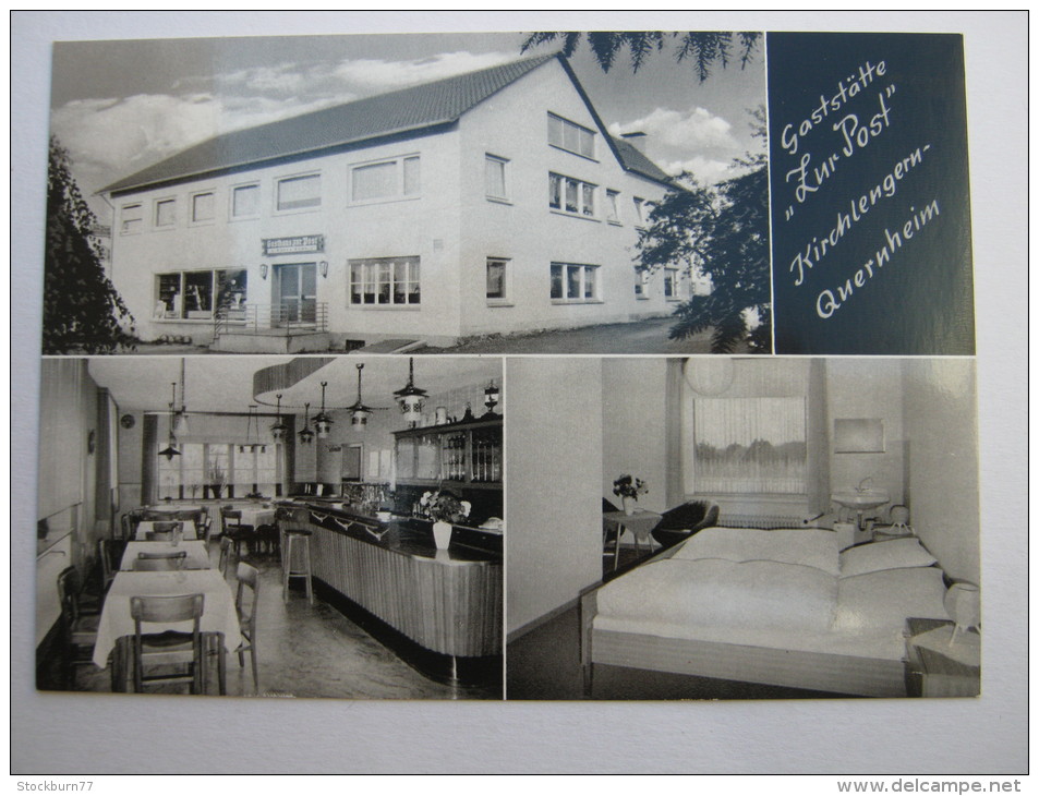 KIRCHLENGERN QUERNHEIM, Schöne Karte um 1965,  unverschickt,