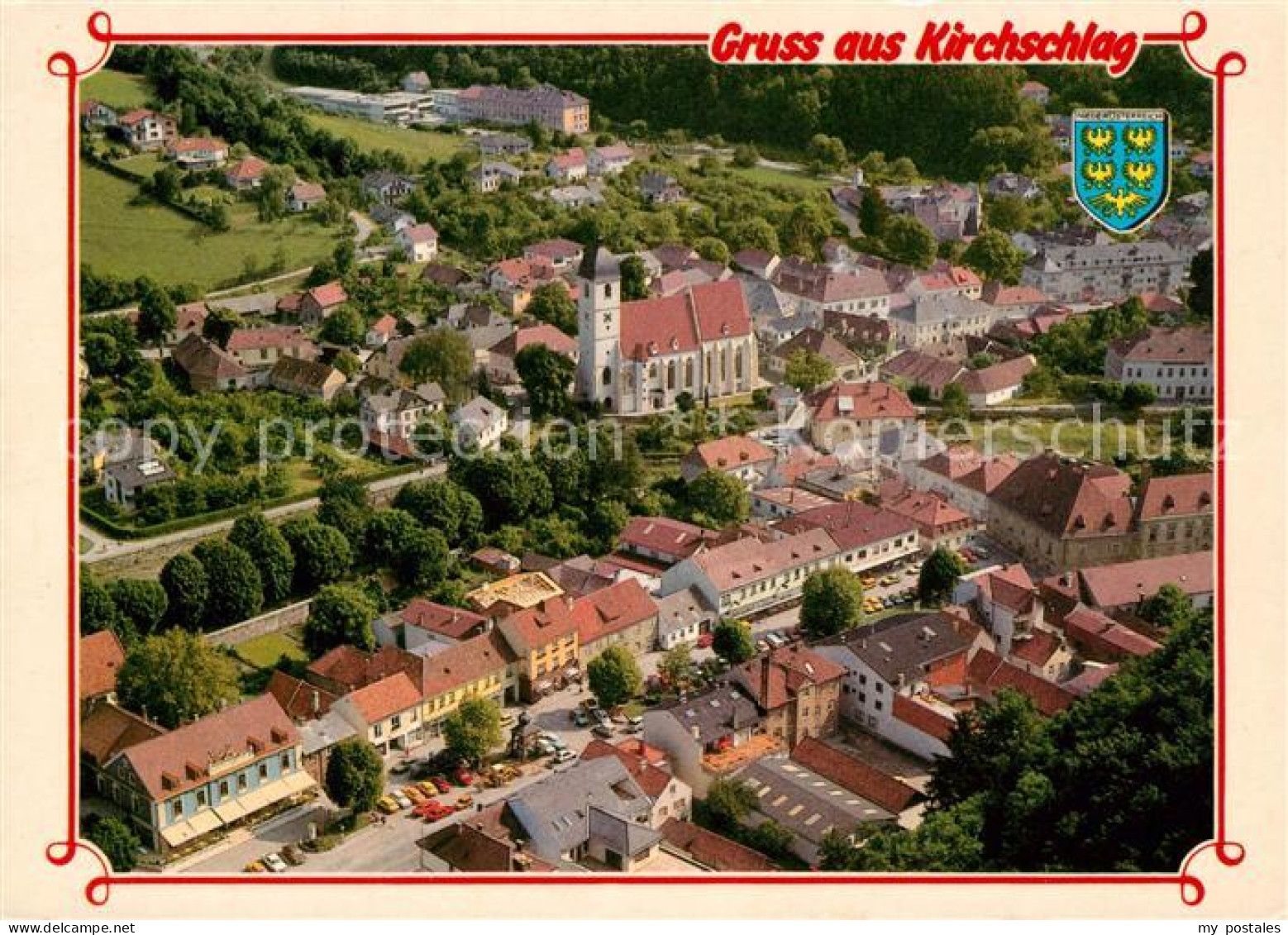 Kirchschlag Buckligen Welt Fliegeraufnahme