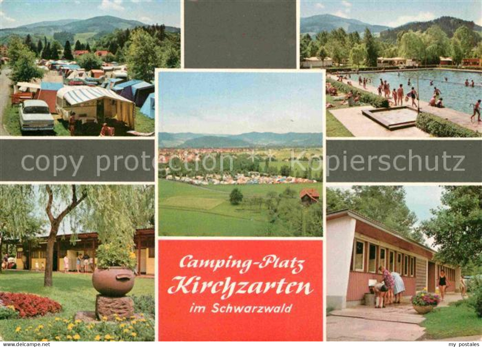 Kirchzarten Camping Platz Freibad