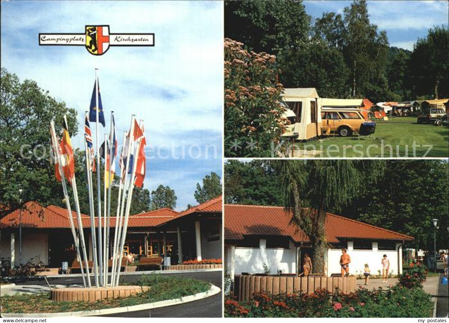 Kirchzarten Campingplatz Fahnen