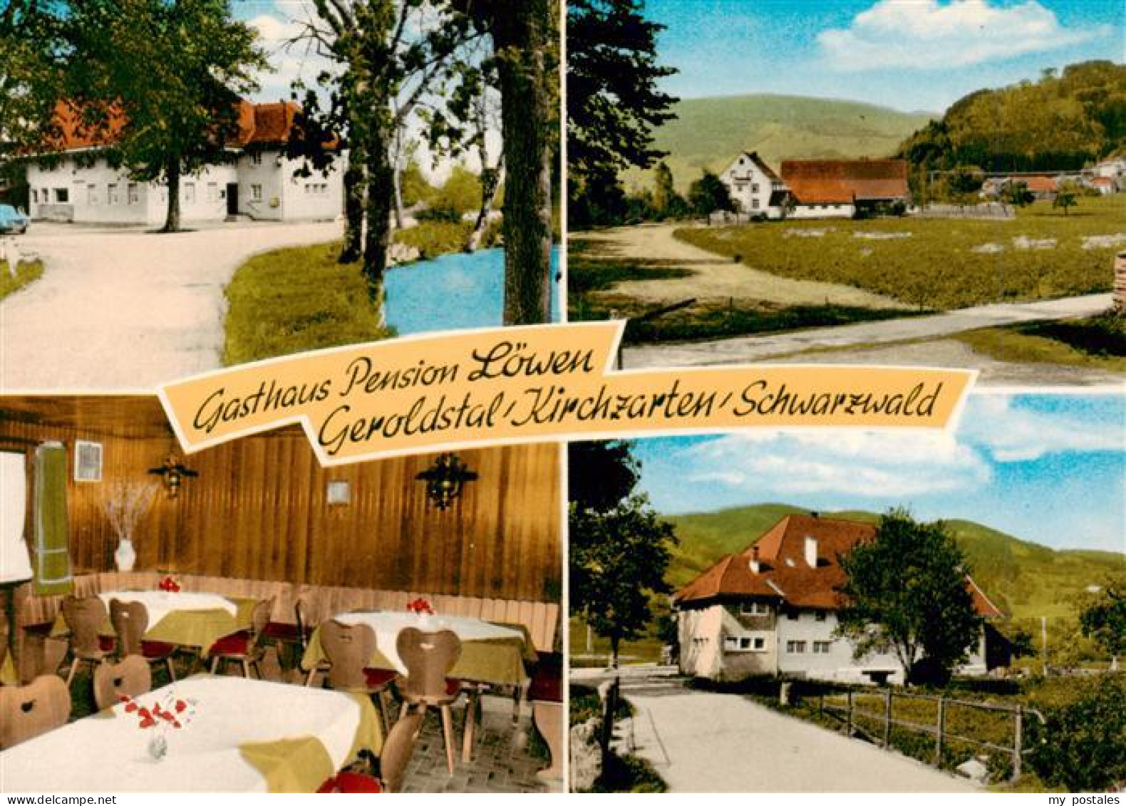 Kirchzarten Gasthaus Pension Geroldstal Gastraum Panorama