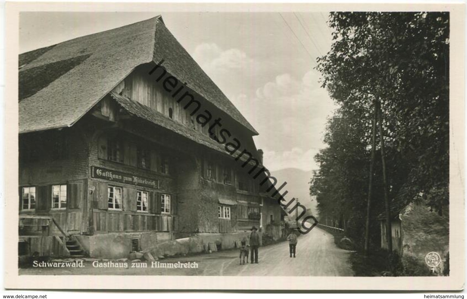 Kirchzarten - Gasthaus zum Himmelreich - Foto-AK