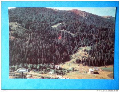 Dzhety Okuz , resort - Nature of Kyrgyzstan - 1969 - Kyrgyzstan USSR - unused