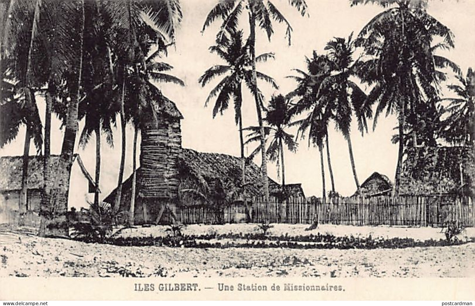 KIRIBATI Gilbert Islands - A missionary station - Publ. unknown