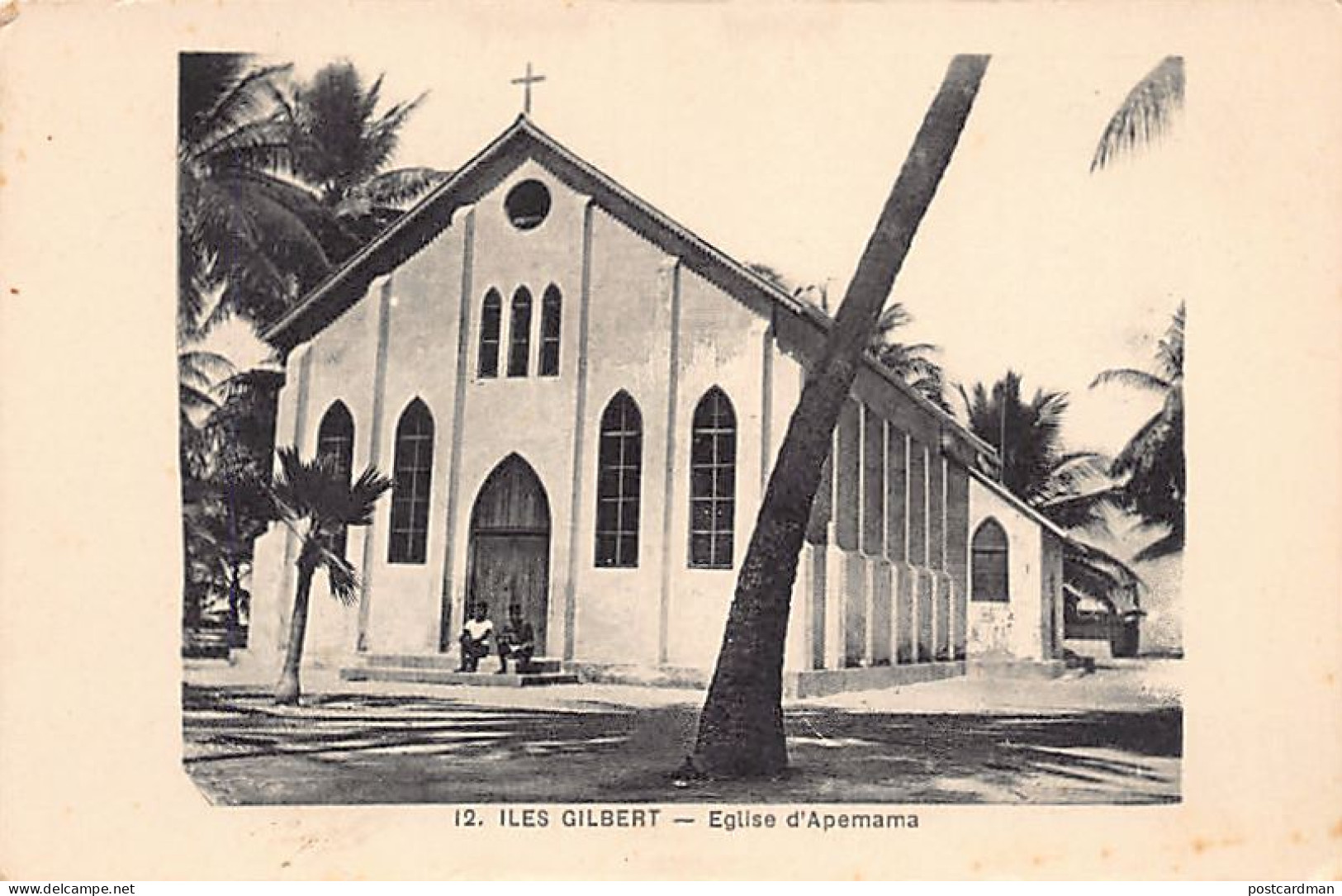 KIRIBATI Gilbert Islands - Apemama Church - Publ. F. Chapeau 12