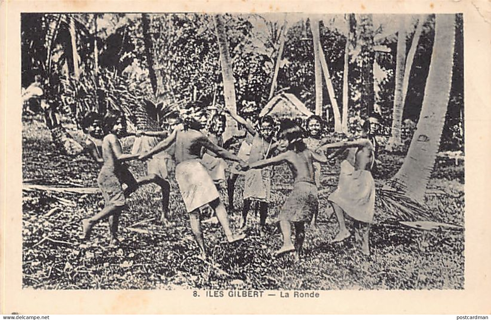 KIRIBATI Gilbert Islands - Children's Circle - Publ. F. Chapeau 8