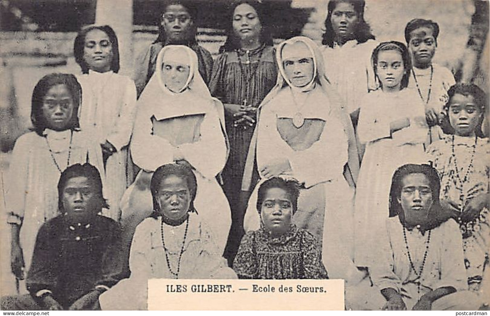KIRIBATI Gilbert Islands - The Sisters' school - Publ. unknown