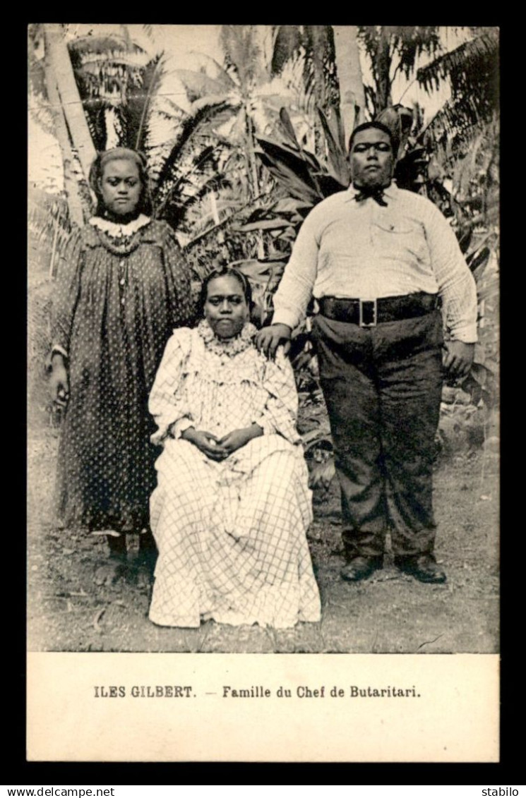 KIRIBATI - ILES GILBERT - FAMILLE DU CHEF DE BUTARITARI