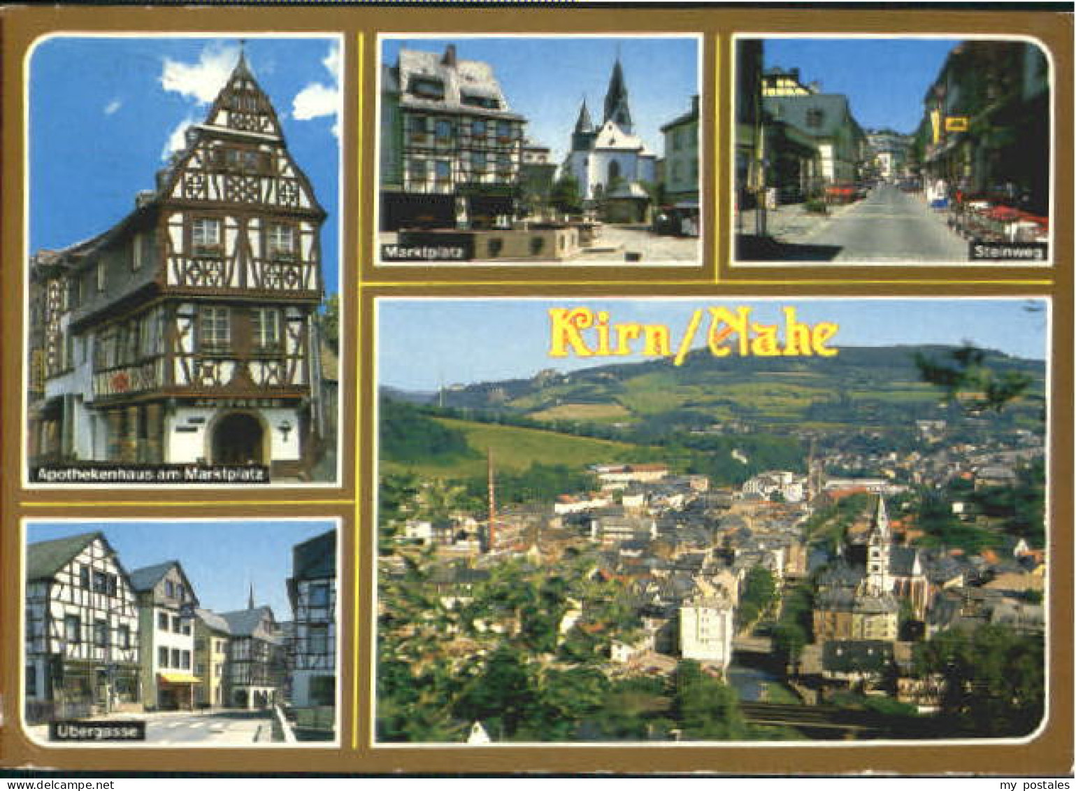 Kirn Nahe Kirn Marktplatz Steinweg x 1995