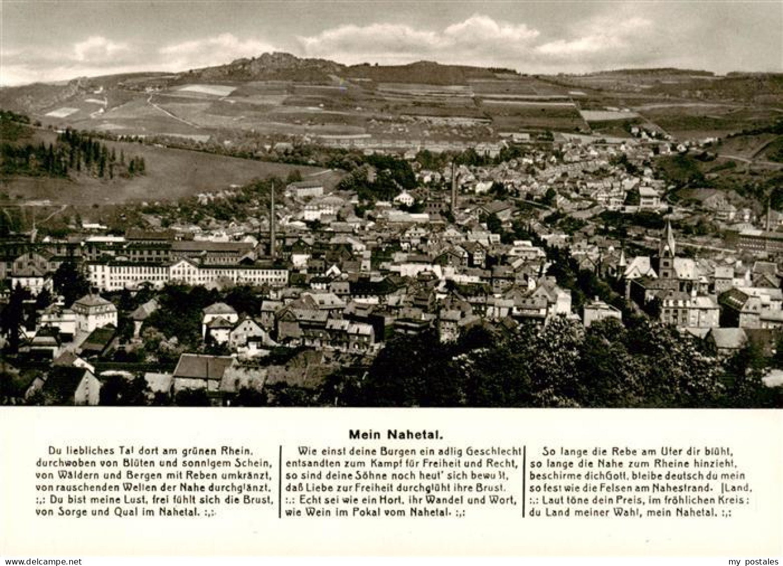 Kirn Nahe Totalansicht von Sueden
