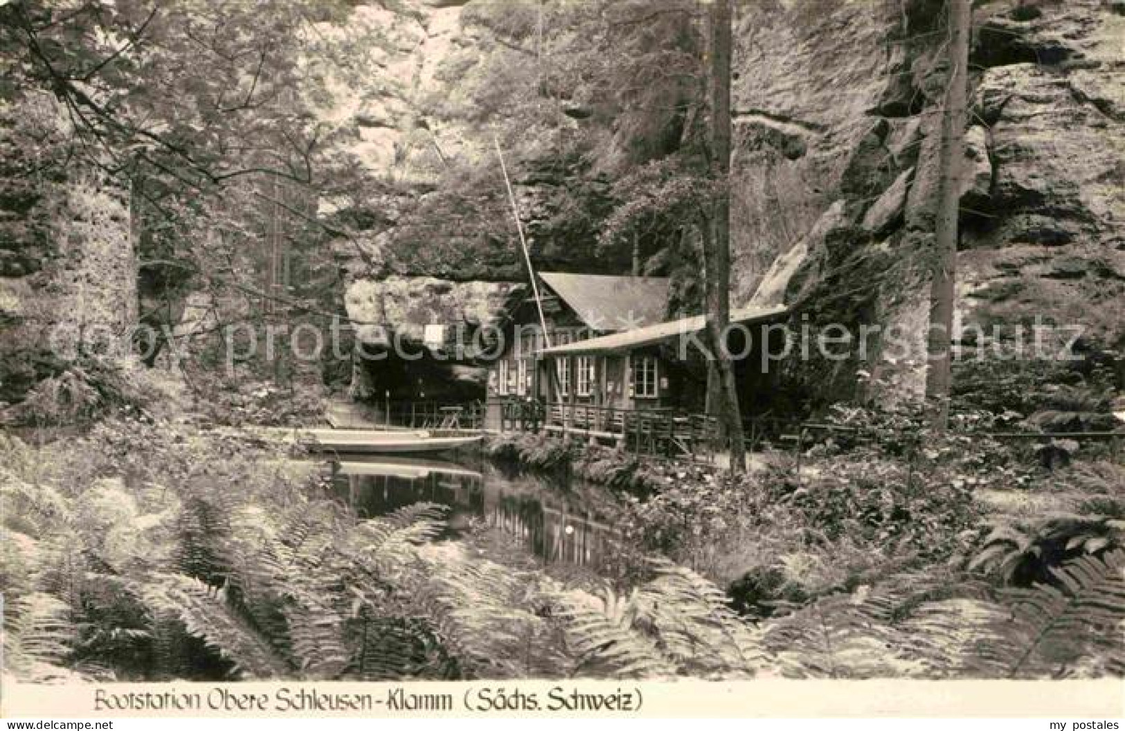 Kirnitzschtal Bootstation Obere Schleusenklamm