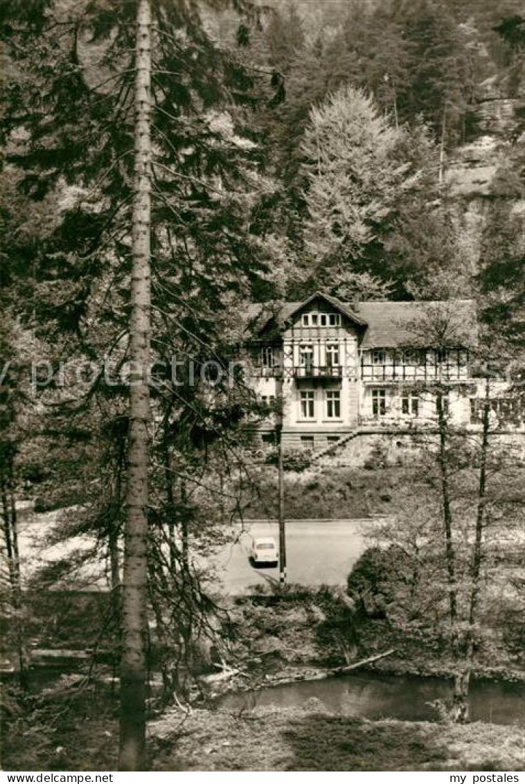 Kirnitzschtal Gaststaette Waldhaeusl