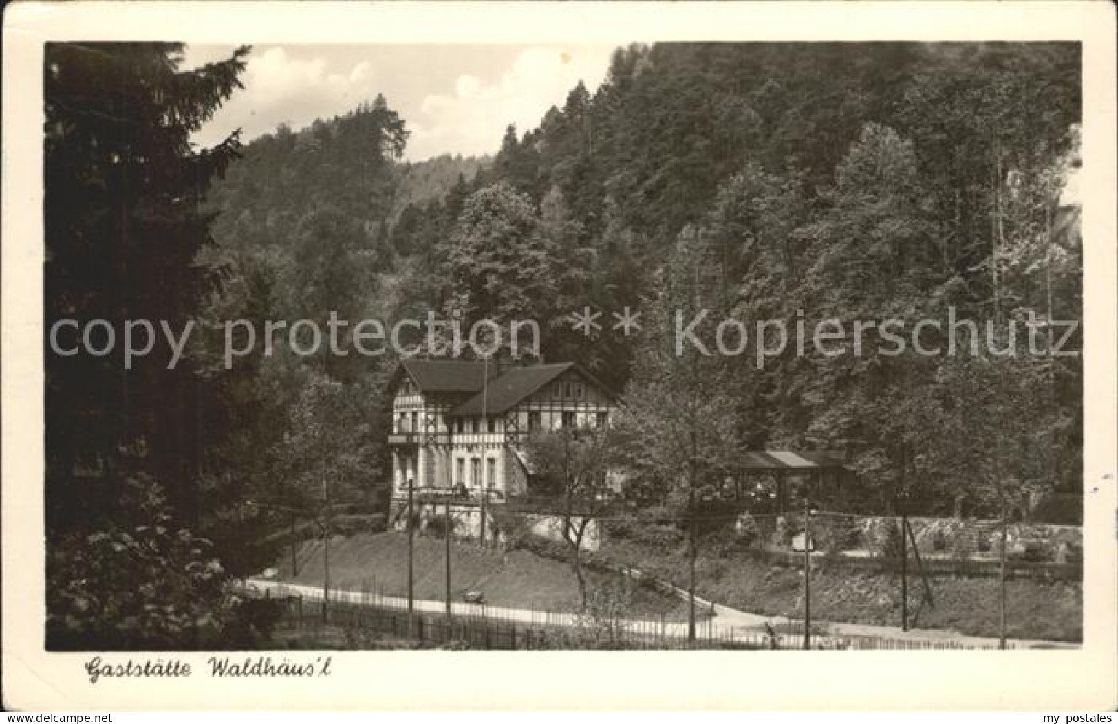 Kirnitzschtal Gaststaette Waldhaeusl