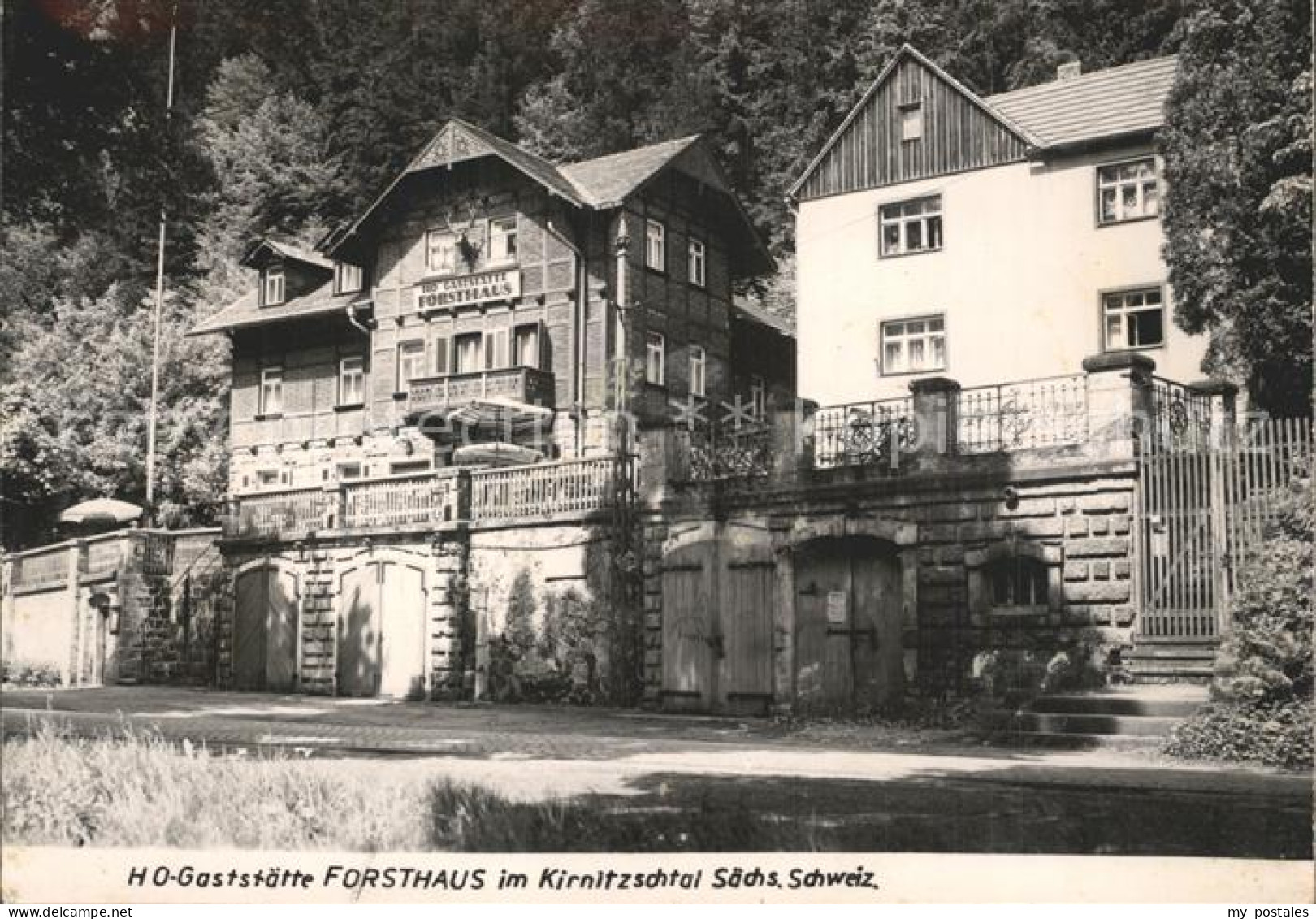 Kirnitzschtal HO Gaststaette Forsthaus