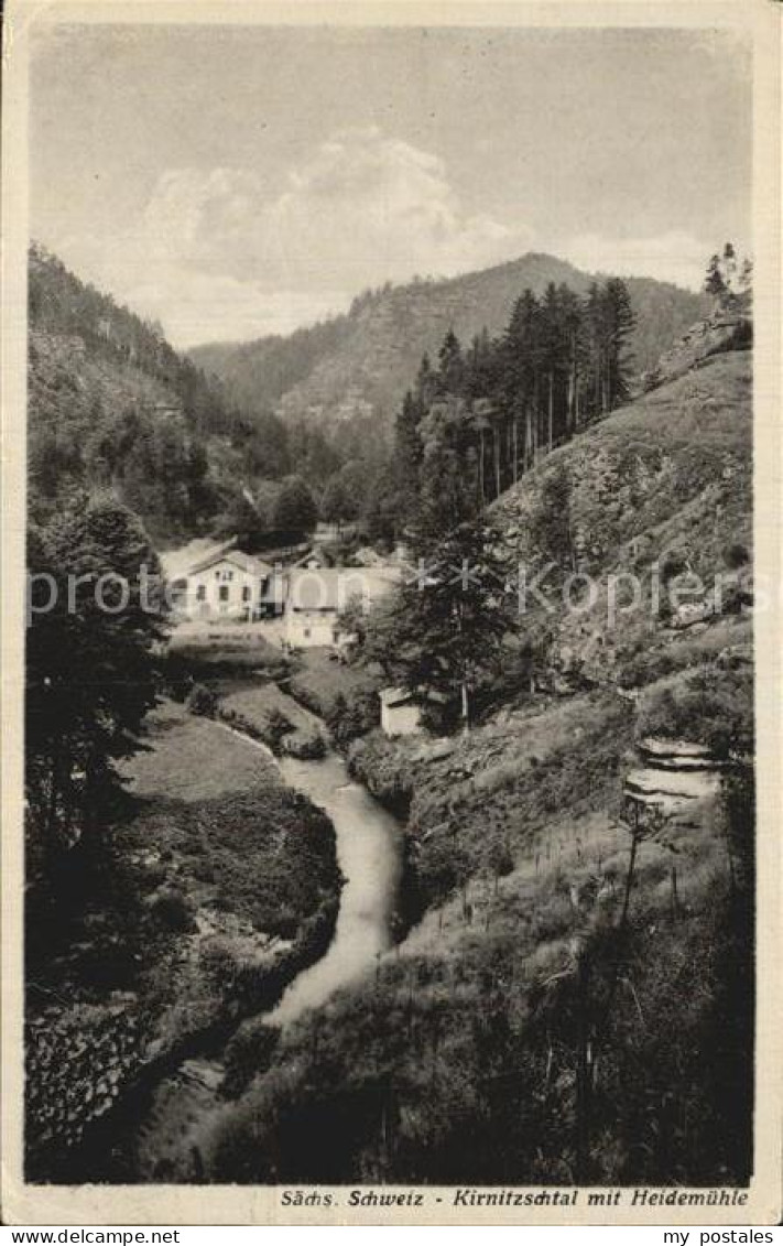 Kirnitzschtal mit Heidemuehle
