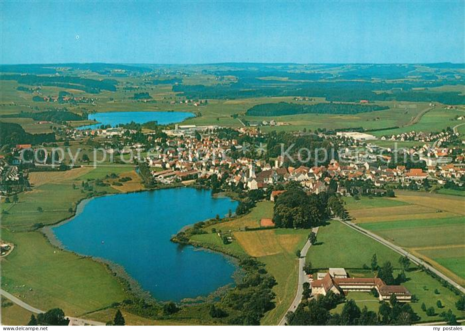 Kisslegg Fliegeraufnahme mit Haus Loretto